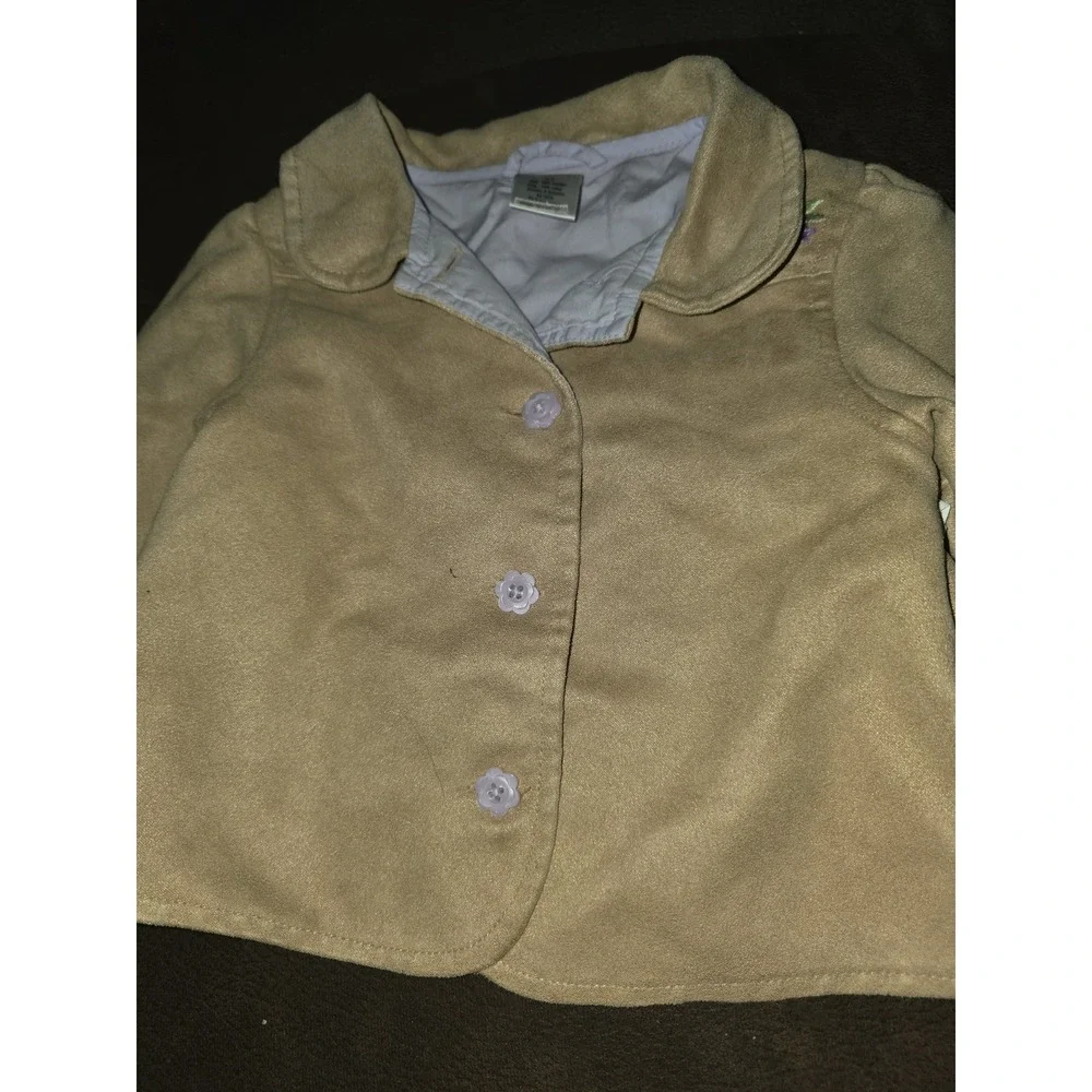 Gymboree cowgirls at heart faux suede jacket size 2t